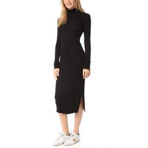 Cotton Citizen Black Long Sleeve Dress